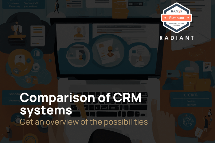 What are the key features to look for when comparing different CRM systems