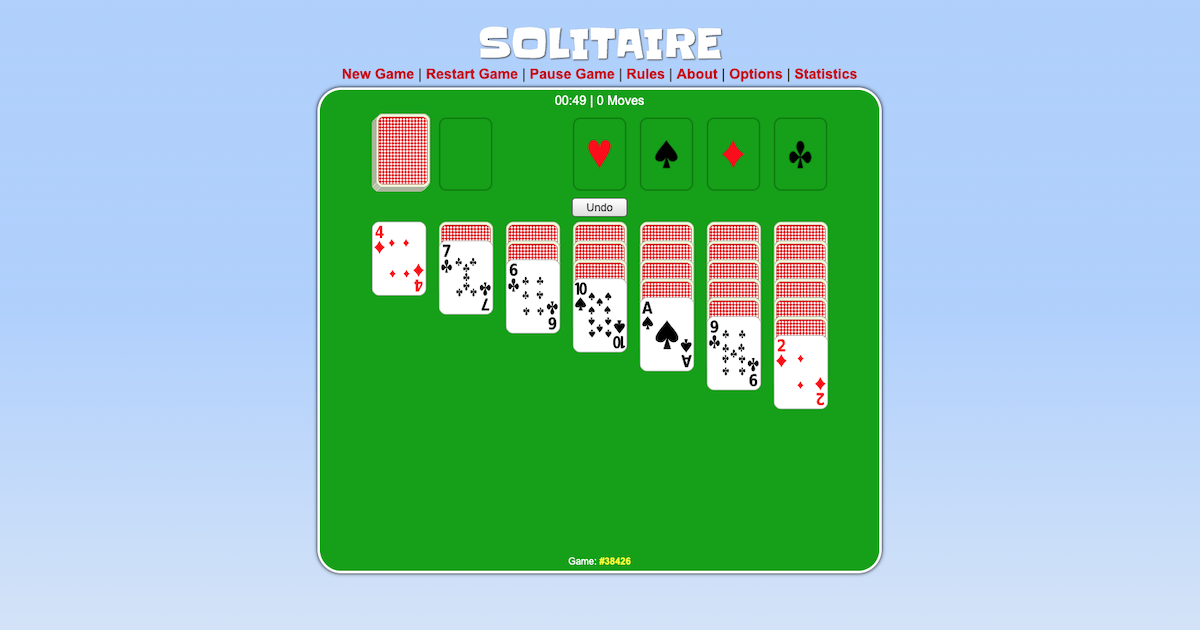Solitaire online